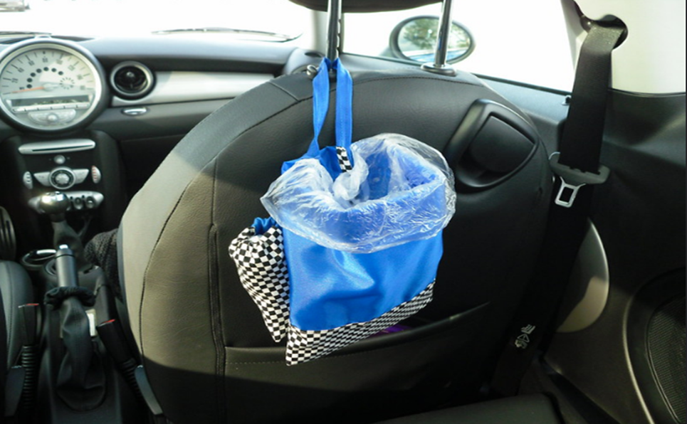 simple car trash can